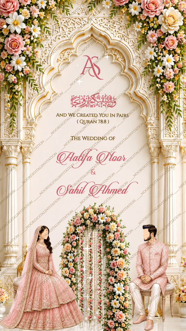 Blush Pink Palace Wedding